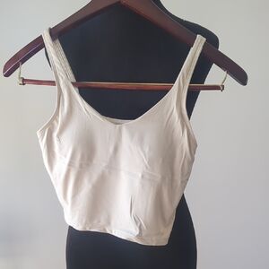 Source Unknown Off-White Tank Top Size Small
